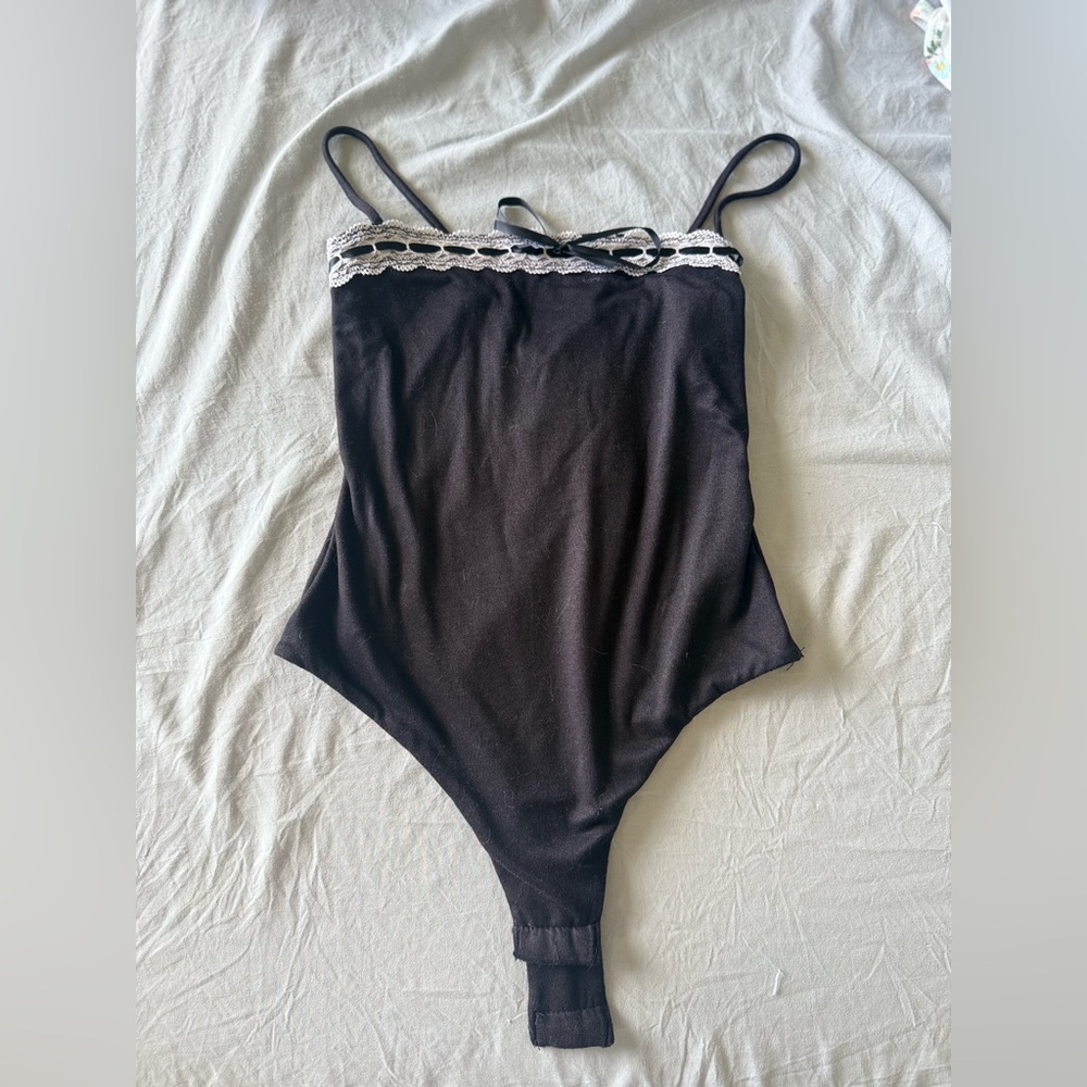 Windsor Lace Trim Bodysuit